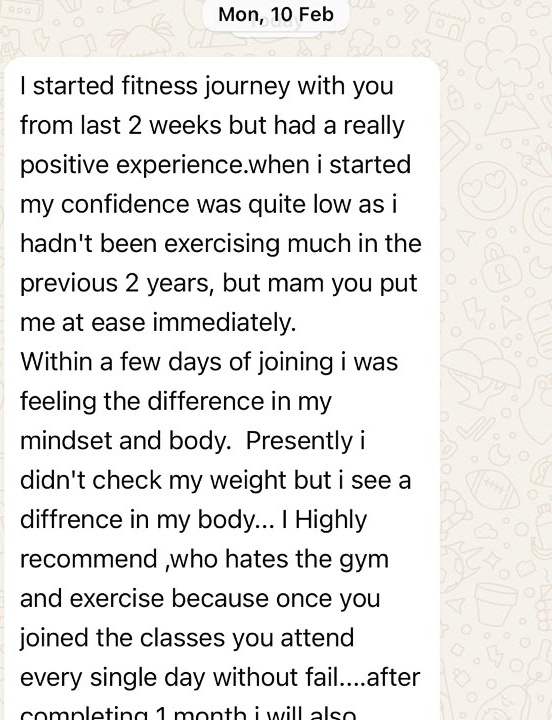WhatsApp Feedback Chat 5